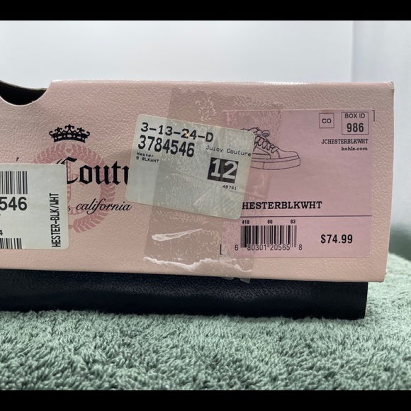 New in Box! Juicy Couture HESTER Sneakers size 9 - Picture 2 of 11